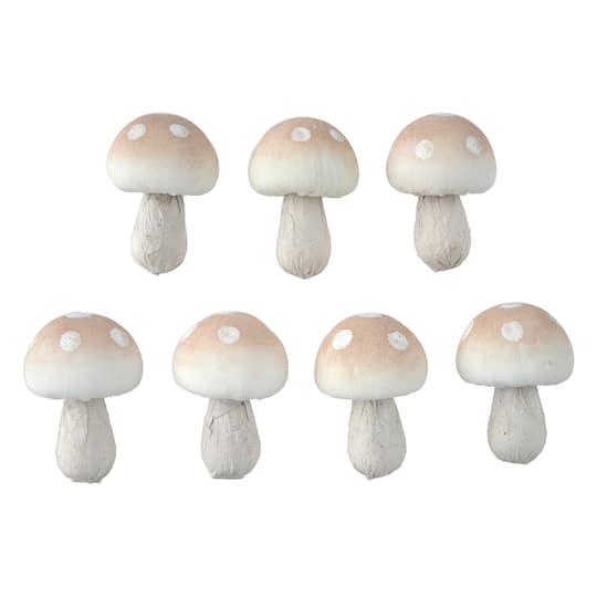 18 Packs: 7 ct. (126 total) Mini Mushroom Accents by Ashland